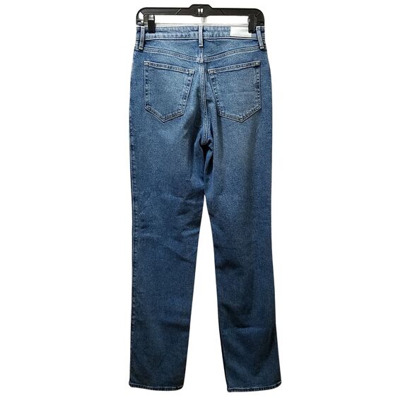 Hollister Ultra High-Rise 90s Vintage Straight Jeans Juniors 5L (27x33) Blue - Picture 2 of 5